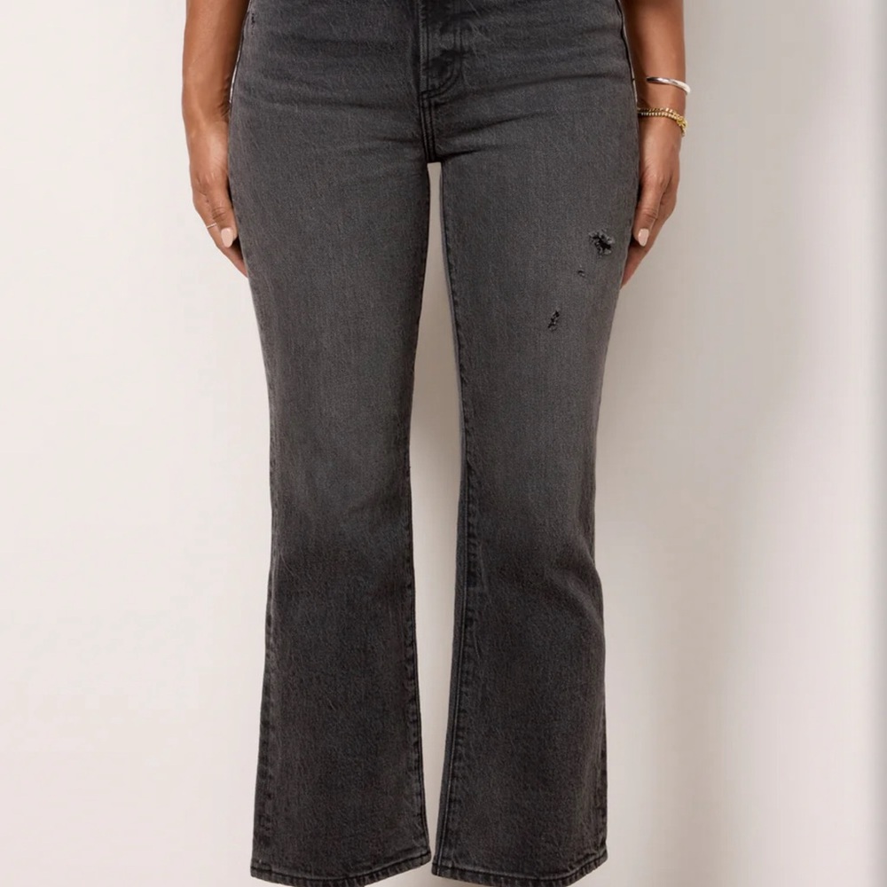 Pistola Black Flare Wide Leg Jeans